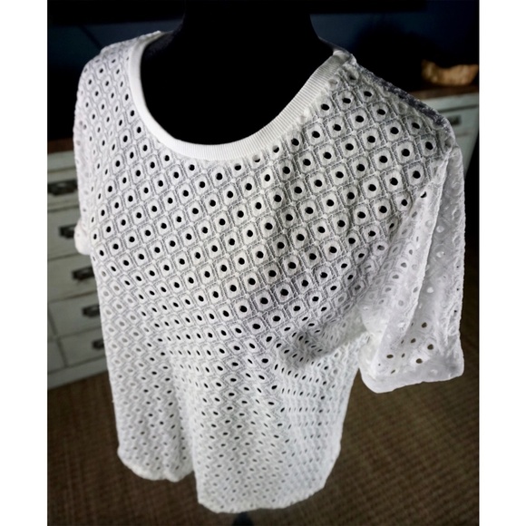 Anthropologie Chantal Lace Top XS - Picture 2 of 9